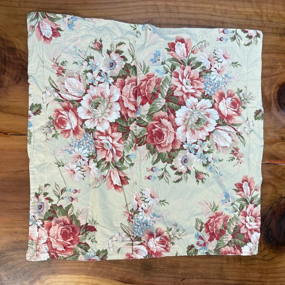 Lauren Ralph Lauren River Floral Pillow Sham Cotton Square C3-13